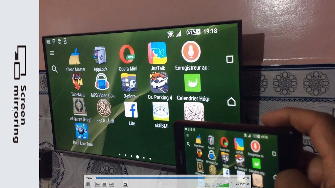 Screen mirroring samsung tv