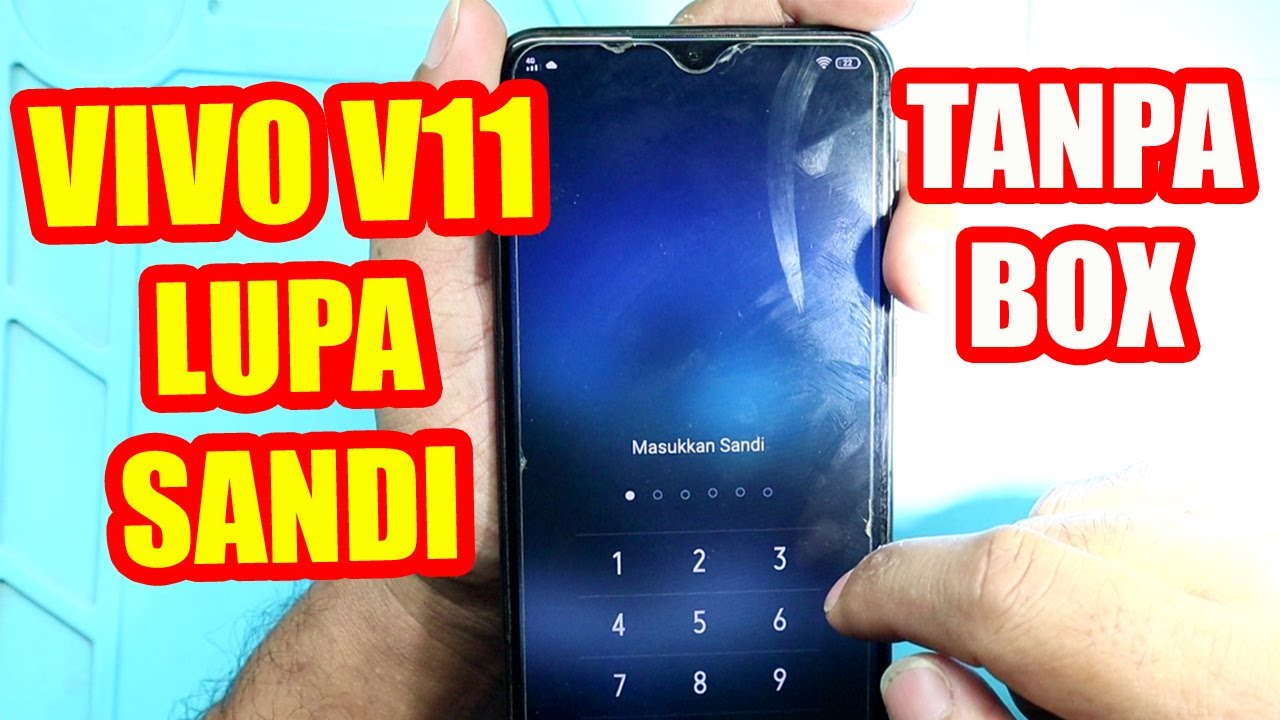 Cara membuka sandi hp vivo yang lupa