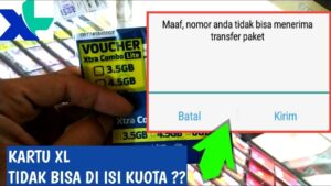 No xl tidak bisa terima paket