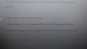 Whatsapp web tidak bisa terhubung