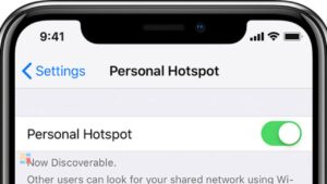 Cara aktifkan personal hotspot iphone