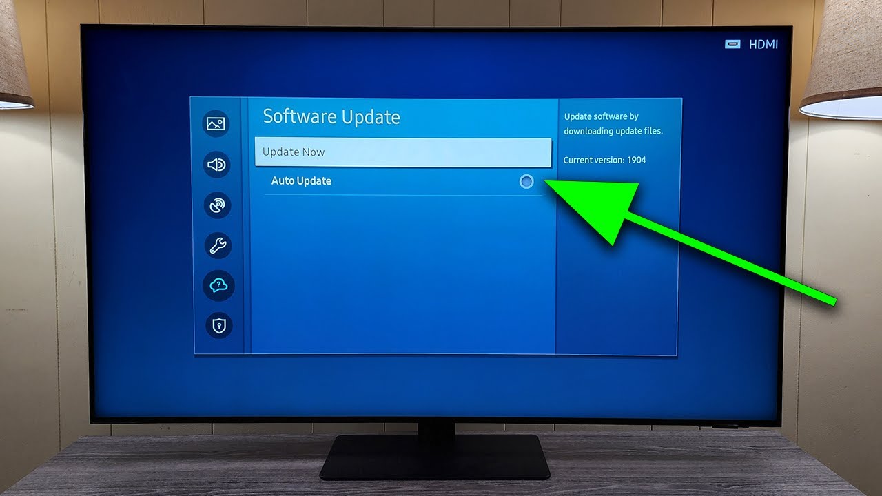 Samsung tv software upgrade