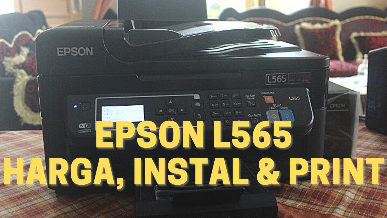 Instal printer epson l565