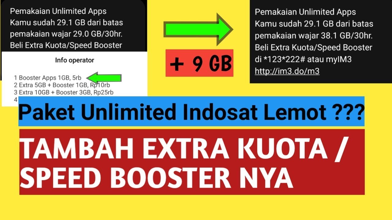 Paket extra booster indosat itu apa