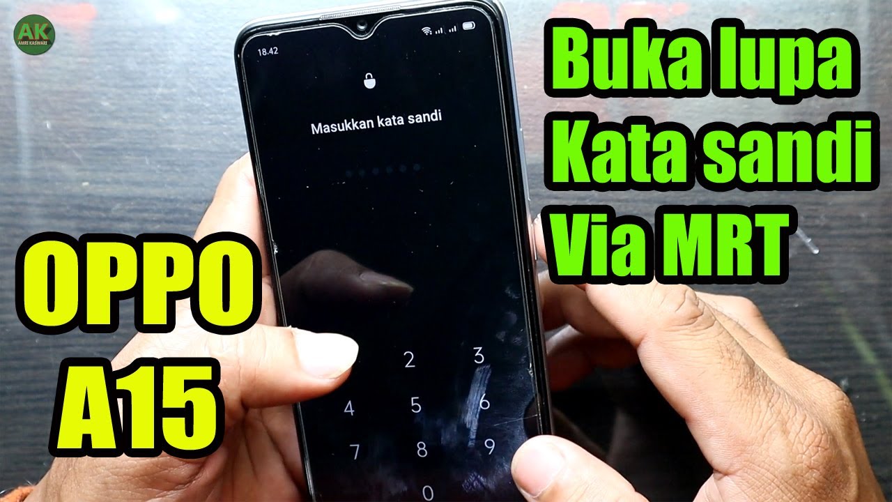 Cara buka sandi hp oppo