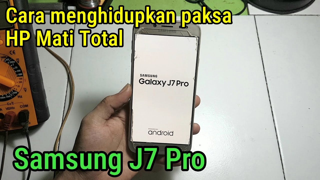 Cara menyalakan hp samsung yang mati