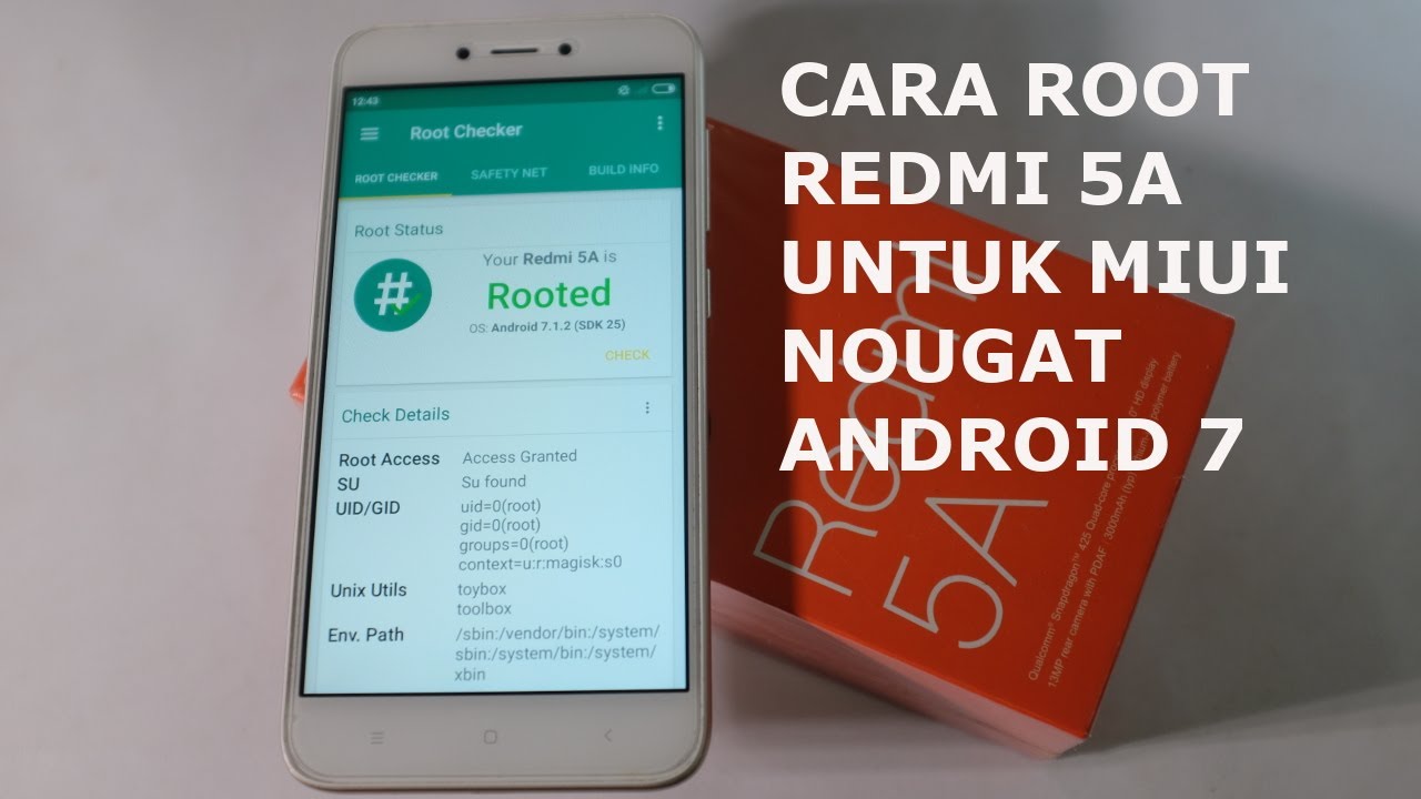 Root redmi 5a