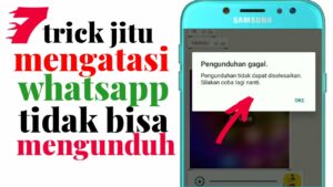 Kenapa gagal mengunduh gambar di whatsapp