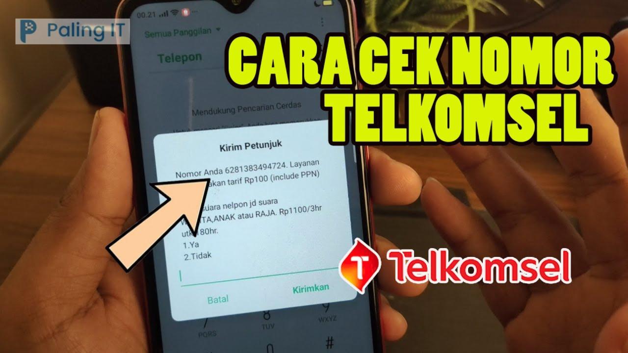 How to find my number telkomsel