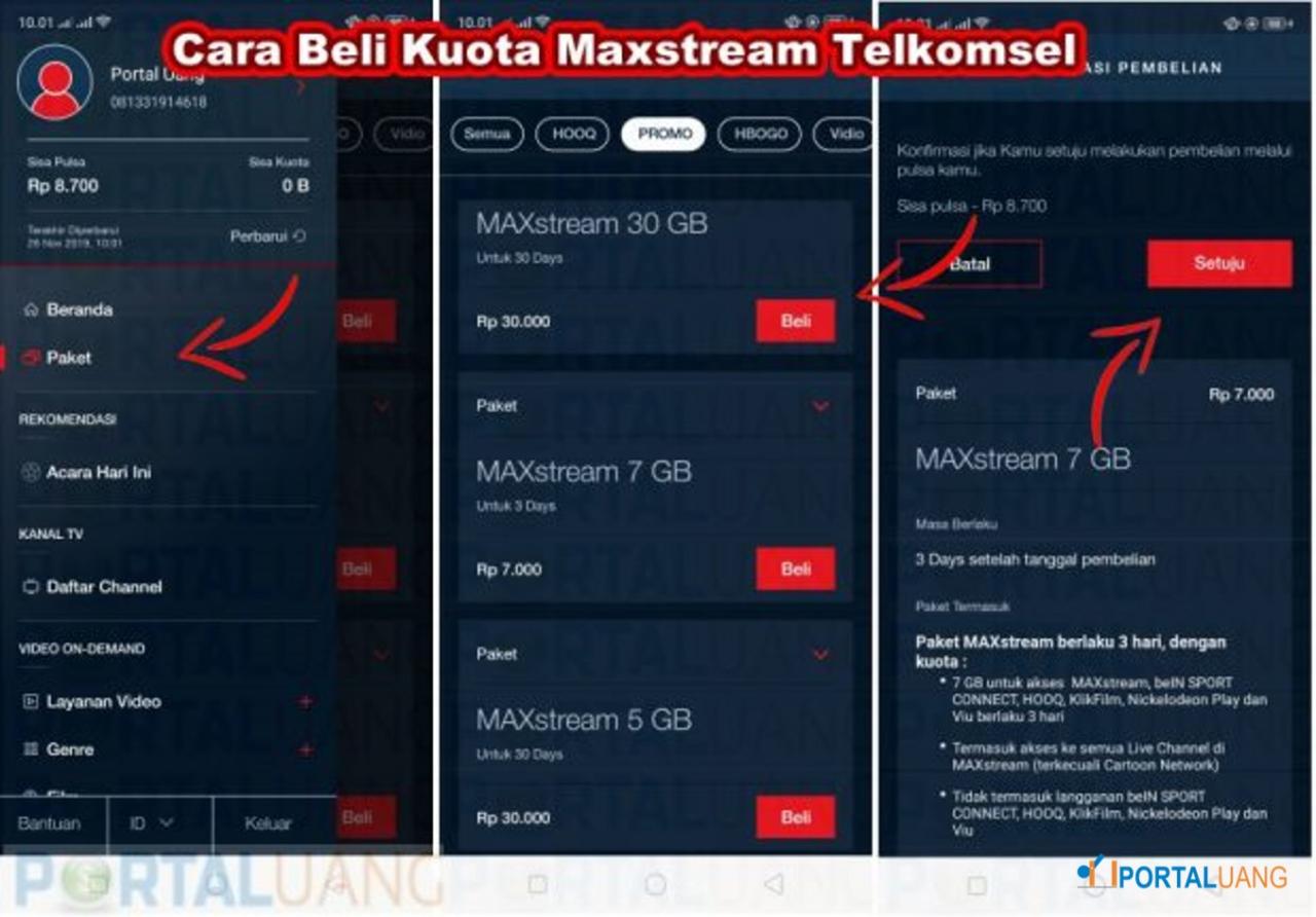 Pengertian data maxstream