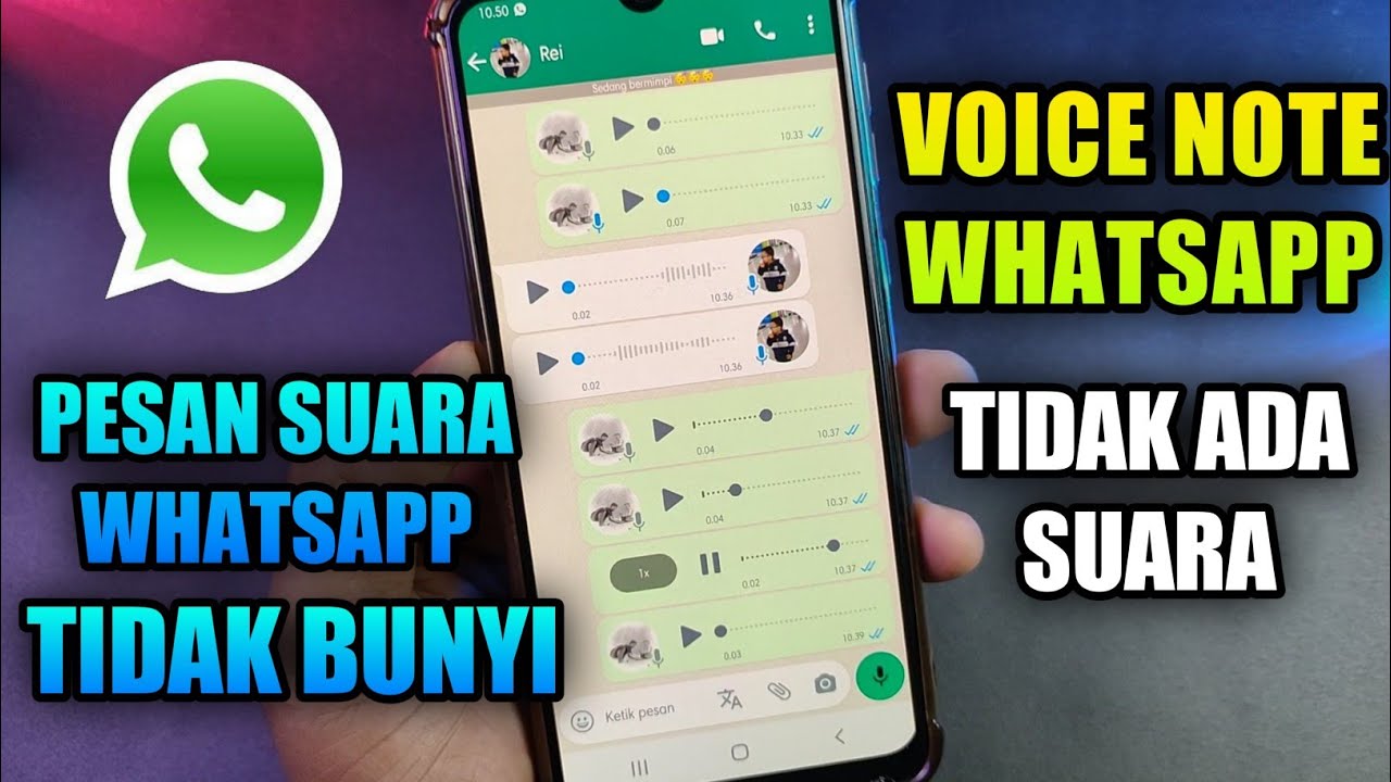 Kenapa suara whatsapp tidak ada