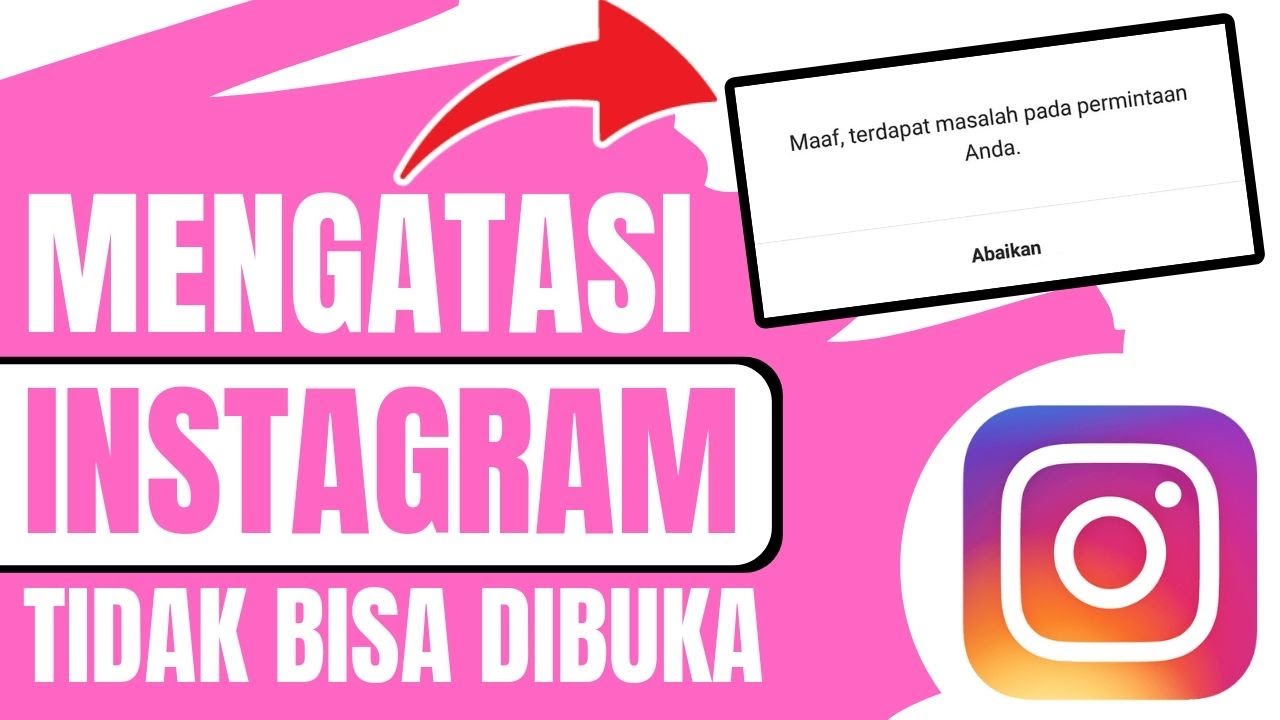 Kenapa tidak bisa membuka instagram