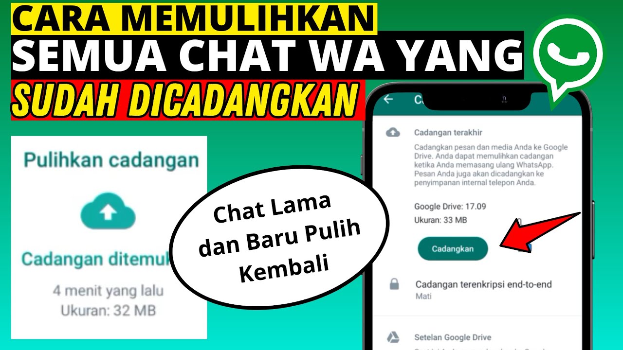 Data chat whatsapp hilang