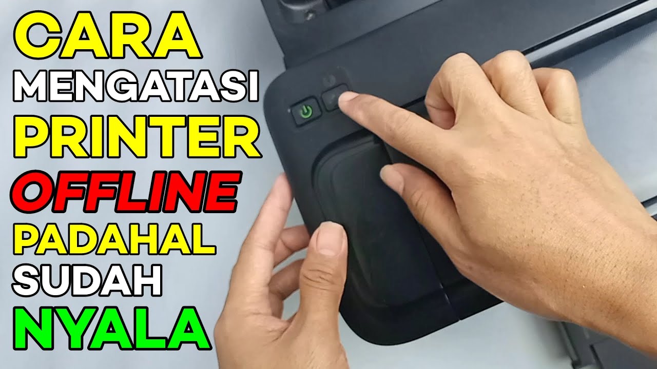 Mengatasi printer offline