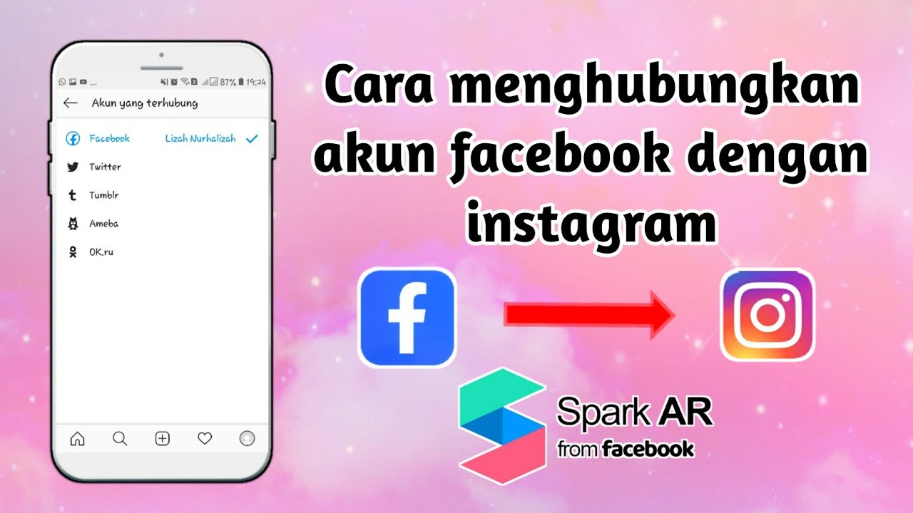 Cara mengaitkan akun ig ke fb