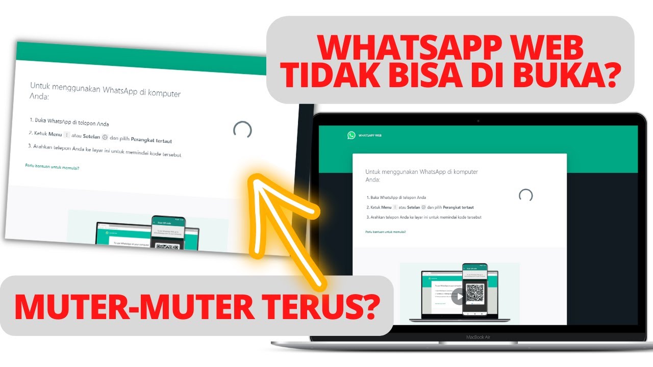 Kenapa wa di laptop tidak bisa dibuka